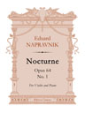 Nocturne. Op. 64, No. 1. For Violin and Piano (Without individual part for Violin)