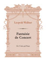 Fantaisie de Concert. For Viola and Piano