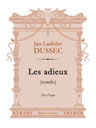 Les adieux (rondo). For Piano