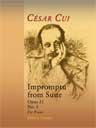 Impromptu from Suite, op. 21 No. 1. For Piano