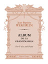 Album de la Grand'maman. For Voice and Piano. Text in French