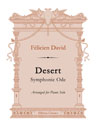 Desert. Symphonic Ode. Arranged for Piano Solo