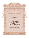 L'Eveil de Pâques. For Voice and Piano