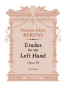 Etudes for the Left Hand, op. 89. For Piano