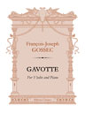 Gavotte. For Violin and Piano