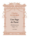 Une Page de Passé (Meditation), op. 72. For Piano