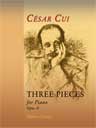 Three Pieces for Piano, op. 8