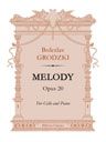 Melody, op. 20. For Cello and Piano