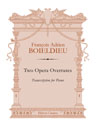 Two Opera Overtures. Transcription for Piano