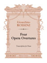 Four Opera Overtures. Transcription for Piano