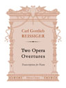 Two Opera Overtures. Transcription for Piano