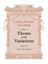 Theme with Variations, op. 80. For Violin and Piano