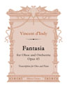 Fantasia for Oboe and Orchestra, op. 31. Transcription for Oboe and Piano