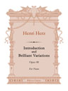 Introduction and Brilliant Variations, op. 48. For Piano