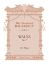 Waltz No. 7. For Piano