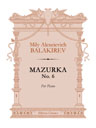 Mazurka No. 6. For Piano