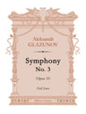 Symphony No. 3, op. 33. Full Score