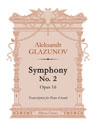 Symphony No. 2, op. 16. Transcription for Piano 4-hands