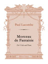 Morceau de Fantaisie. For Viola and Piano