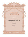 Symphony No. 4, op. 48. Full Score