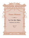 Le Cor des Alpes. Variations for Piano, op. 113 no. 3