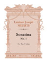Sonatina No. 1. For Two Violins