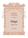 Elégie, op. 120. For Piano