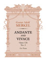 Andante and Vivace, op. 126 No. 2. For Piano