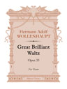 Great Brilliant Waltz, op. 33. For Piano