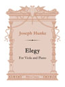 Elegy. For Viola and Piano