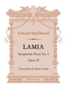Lamia. Symphonic Poem No. 3, op. 29. Transcription for Piano 4-hands