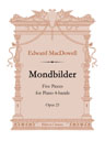 Mondbilder. Five Pieces for Piano 4-hands, op. 21