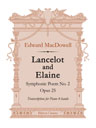 Lancelot and Elaine. Symphonic Poem No. 2, op. 25. Transcription for Piano 4-hands