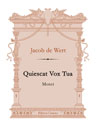Quiescat Vox Tua. Motet