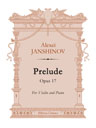 Prelude, op. 17. For Violin and Piano