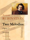 Two Melodies, op. 3. For Piano