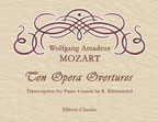 Ten Opera Overtures. Transcription for Piano 4-hands by R. Kleinmichel