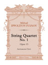 String Quartet No. 1, op. 13. Instrumental Parts