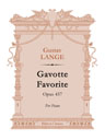 Gavotte Favorite, op. 457. For Piano