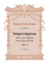 Impromptus über ein Thema von Clara Wieck, op. 5. For Piano