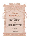 Romeo et Juliette. Opera. Vocal score. Text in French, Italian and Russian