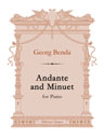 Andante and Minuet for Piano