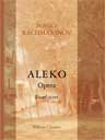 Aleko. Opera. Vocal score. Text in Russian