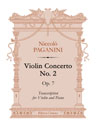 Violin Concerto No. 2, op. 7. Transcription for Violin and Piano