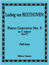 Piano Concerto No. 3 in C minor, Op. 37. Full Score