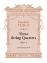 Three String Quartets, op. 1. Instrumental Parts