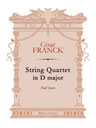 String Quartet in D major. Full Score