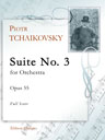 Suite No. 3 for Orchestra, op. 55. Full Score