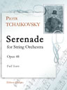 Serenade for String Orchestra, op. 48. Full Score