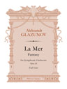 La Mer. Fantasy for Symphonic Orchestra. Full Score. Opus 28